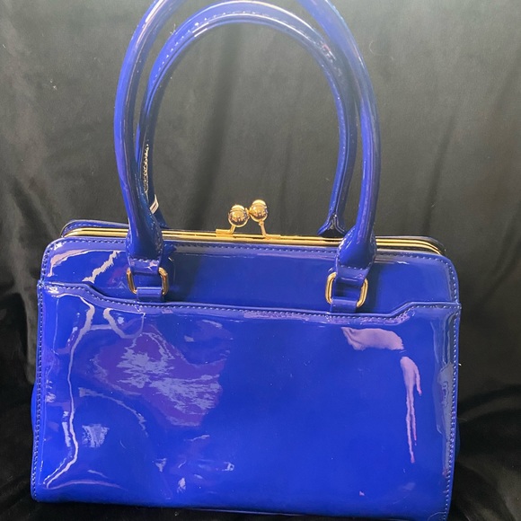 NWT Vegan, Royal Blue Purse - Picture 2 of 7